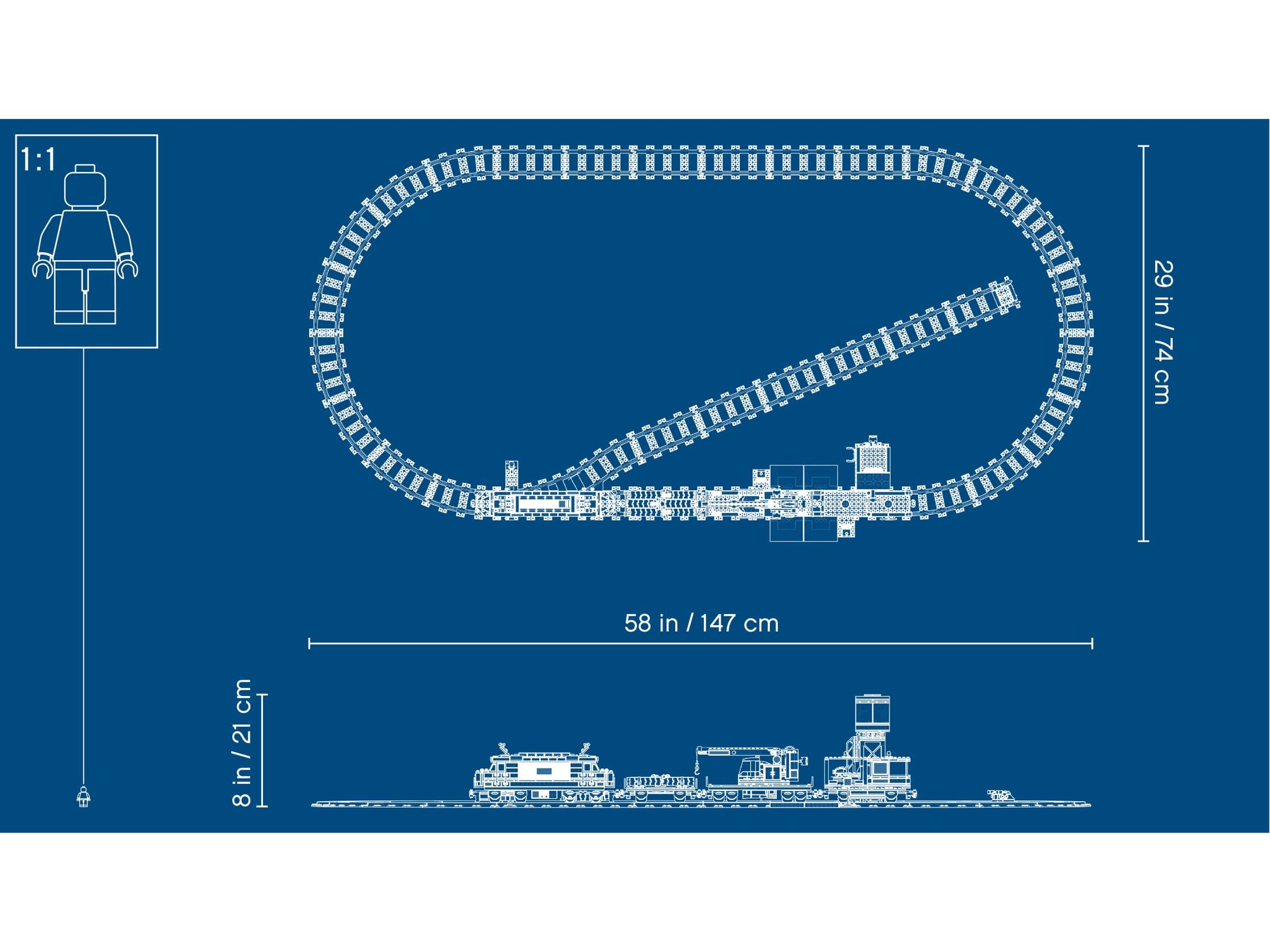 Lego Güterzug 60198