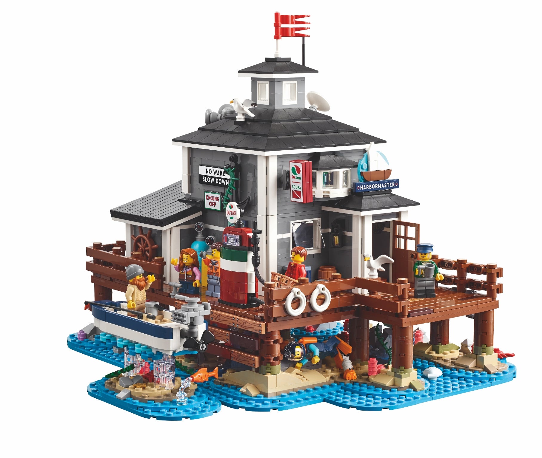 Lego® BRICKLINK - 910040 HARBOURMASTER´S OFFICE - HAFENMEISTEREI - NEU OVP