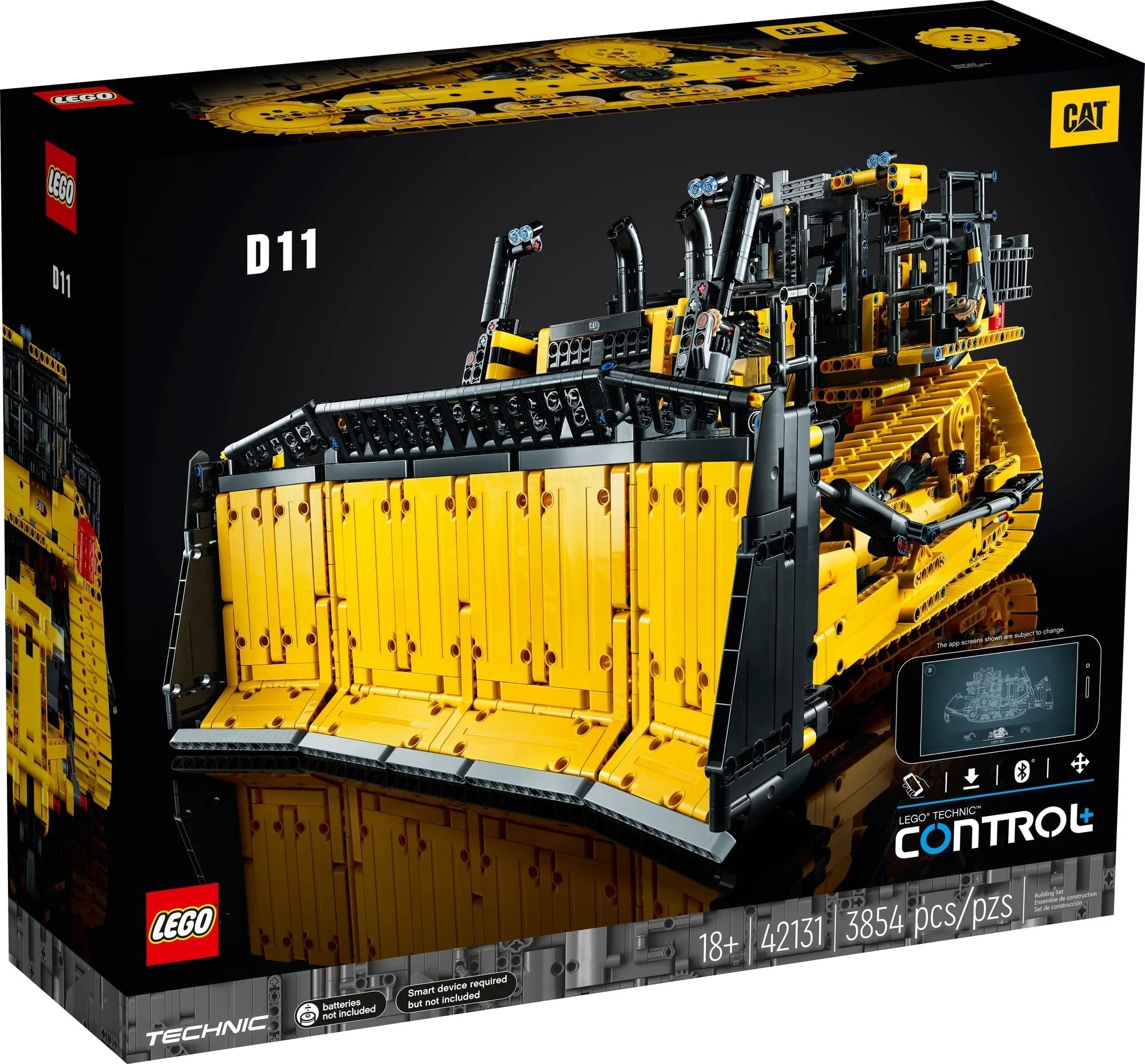LEGO® TECHNIC - 42131 Appgesteuerter Cat® D11 BULLDOZER Planierraupe - Neu & OVP